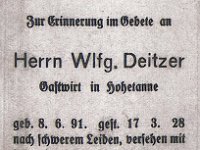Deitzer Wolfgang 08.06.1861-17.03.1928