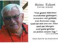 Eckert Heinz 23.09.1948-20.08.2023 SB