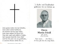 Friedl Martin 01.08.1937 - 27.12.1993