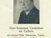 Friedl Anna 05.02.1891-08.12.1970
