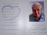 Friedl Josef 31.10.1946-21.04.2021