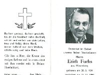 Fuchs Erich 20.08.1929 - 15.12.1990