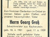 Gress Georg 18.04.1901-17.06.1959