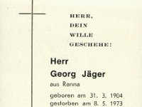 J�ger Georg 31.03.1904-08.05.1973
