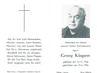 K�spert Georg 14.11.1925 - 13.06.1996 SB