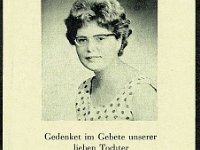 Lendl Edeldtraud 30.10.1946 - 24.07.1965