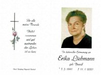 Liehmann Erika geb Brandl 07.03.1941 - 11.01.2021