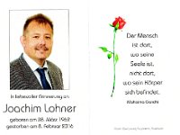 Lohner Joachim 28.03.1962-08.02.2016