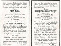 Maier Hans 07.12.1893 - 01.012.1955 SB