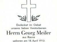 Meiler Georg 18.04.1913 - 28.04.1993