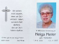 Meiler Helga geb. Fr�hbei�er 19.06.1954-21.04.2022