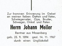Meiler Johann 23.09.1894-14.11.1967
