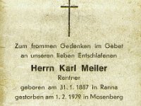 Meiler Karl 31.01.1887-01.02.1979