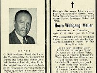 Meiler Wolfgang 20.12.1905 - 13.02.1962 SB
