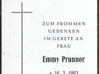 Prunner Emmy geb Winter 16.03.1883-23.10.1962