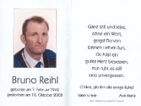 Reihl Bruno 07.02.1942-18.10.2008