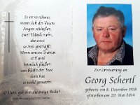 Schertl Georg 08.12.1938-20.05.2014
