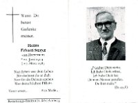 Steger Erhard - 21.06.1904 - 27.03.1983 SB