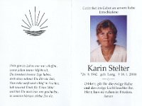 Stelter Karin geb Lang 26.09.1962-18.01.2008