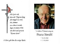 Steubl Franz 31.05.1940-11.02.2024