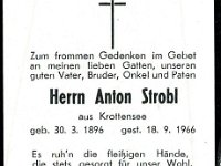 Strobl Anton 30.03.1896 - 18.09.1966