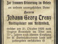 Trenz Georg 1854-25.10.1929