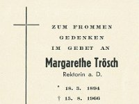 Troesch Margarethe 18.03.1894 - 15.08.1966