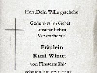 Winter Kuni 27.01.1907-13.11.1978