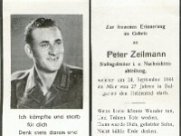 Zeilmann Peter 1917-24.09.1944